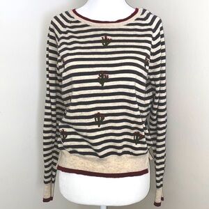 Ariat cactus embroidered light sweater